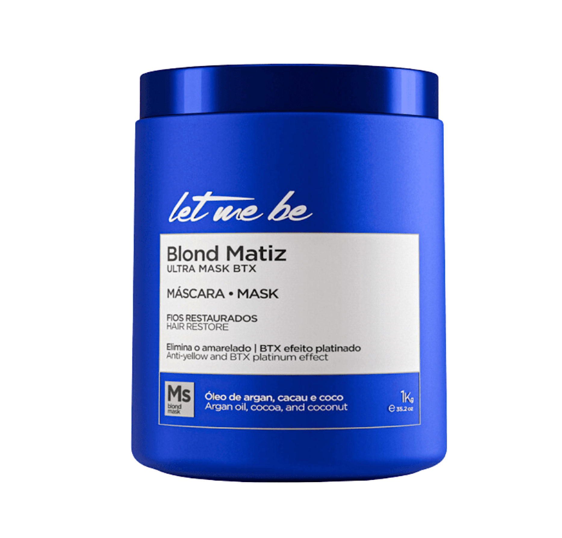 Let Me Be Blond Matiz Anti Yellow Platinum Effect Mask 1000ml