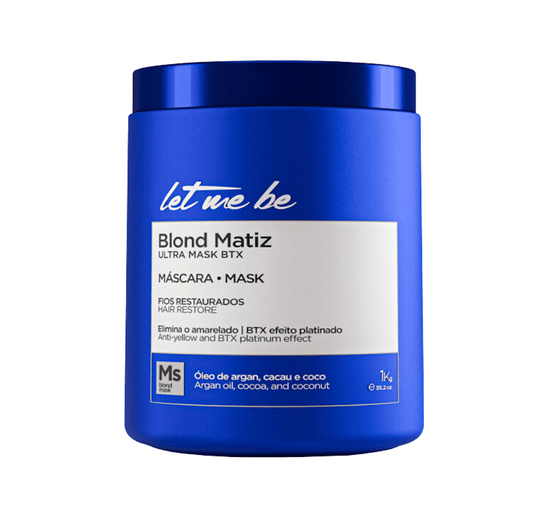 Let Me Be Blond Matiz Anti Yellow Platinum Effect Mask 1000ml