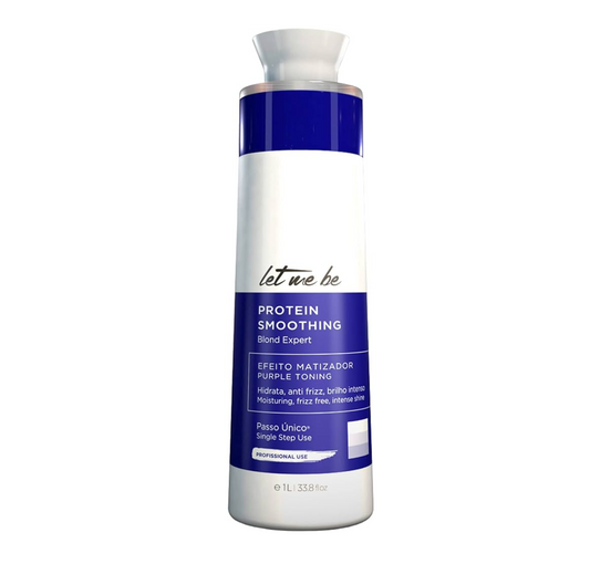 Let Me Be Protein Smoothing Hair Straightening Blond Expert Purple Toning 1000ml
