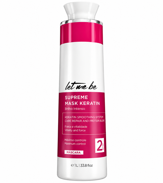 Let Me Be Supreme Keratin Protein Smoothing System Step 2 1000ml