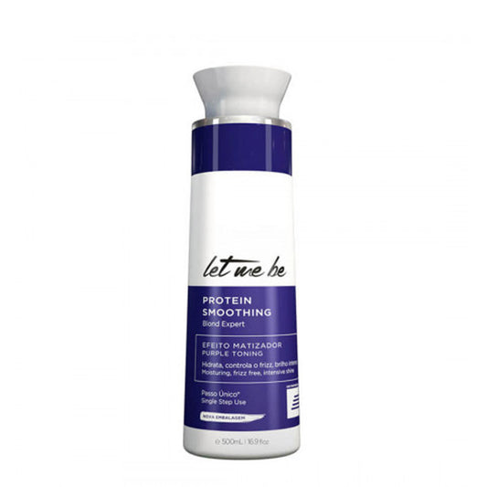 Let Me Be Protein Smoothing Hair Straightening Blond Expert Purple Toning 500ml