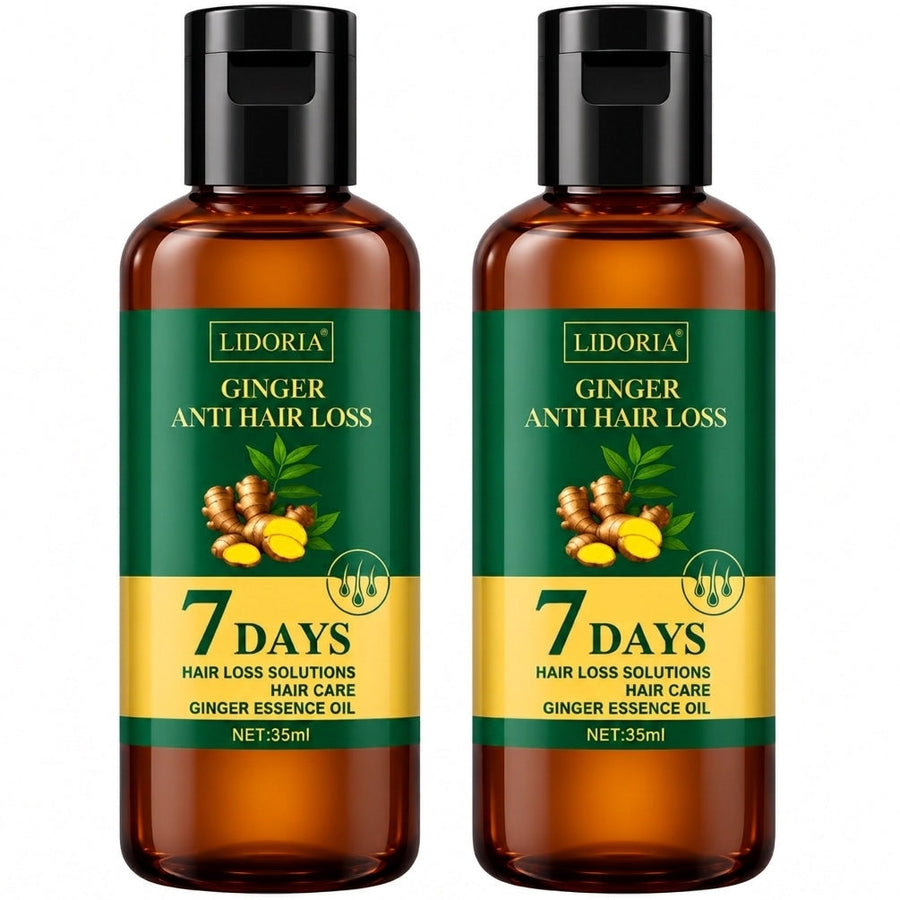 Lidoria Ginger Anti Hair Loss 7 Days Oil 35ml (2pc)