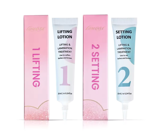 Lomansa Lash Lift and Brow Lamination Perm Fixation Kit (2pc)