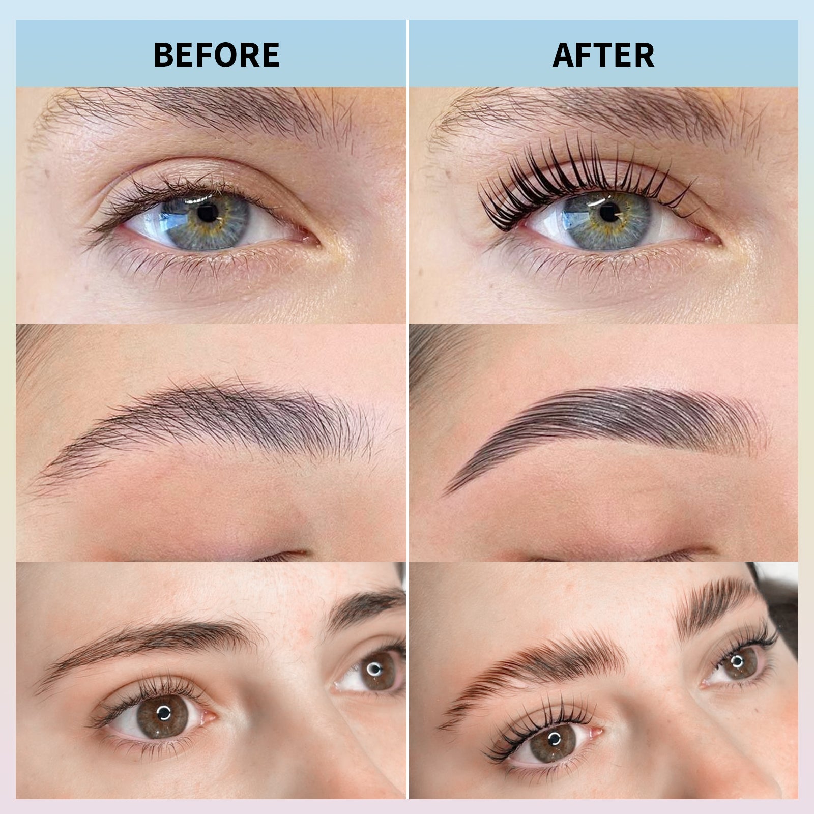 Lomansa Lash Lift and Brow Lamination Perm Fixation Kit (3pc)