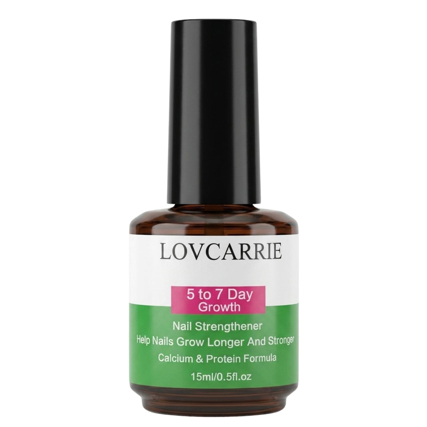 Lovcarrie 5 to 7 Days Nail Strengthener and Growth 15ml