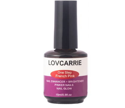 Lovcarrie One Step French Pinker Nail Glow 15ml