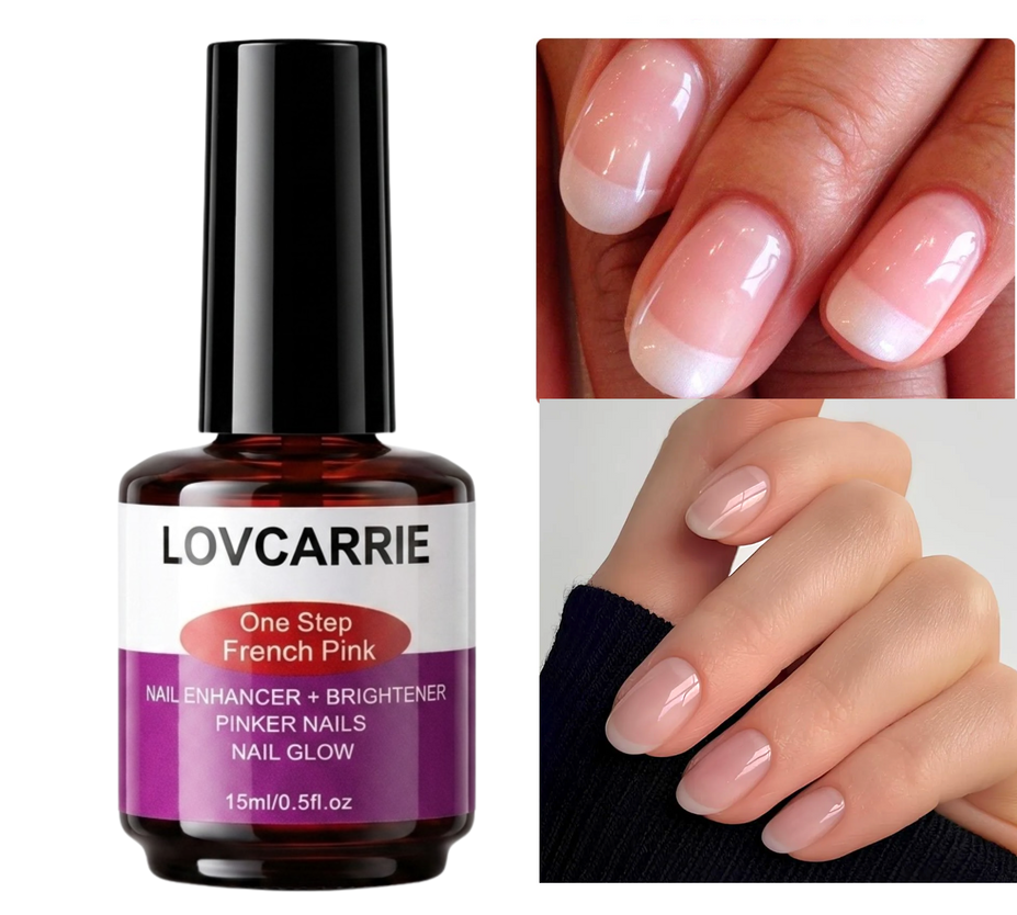 Lovcarrie One Step French Pinker Nail Glow 15ml