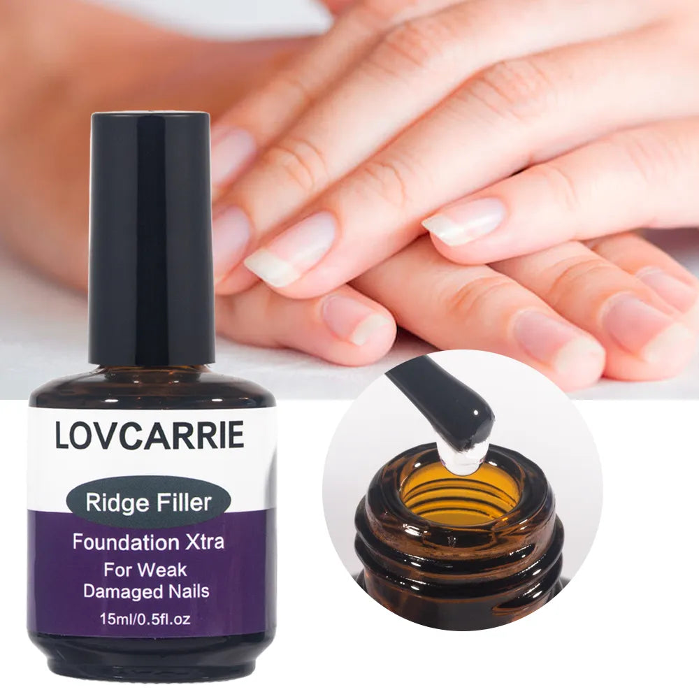 Lovcarrie Ridge Filler Foundation Xtra Smoother Nail Surface 15ml