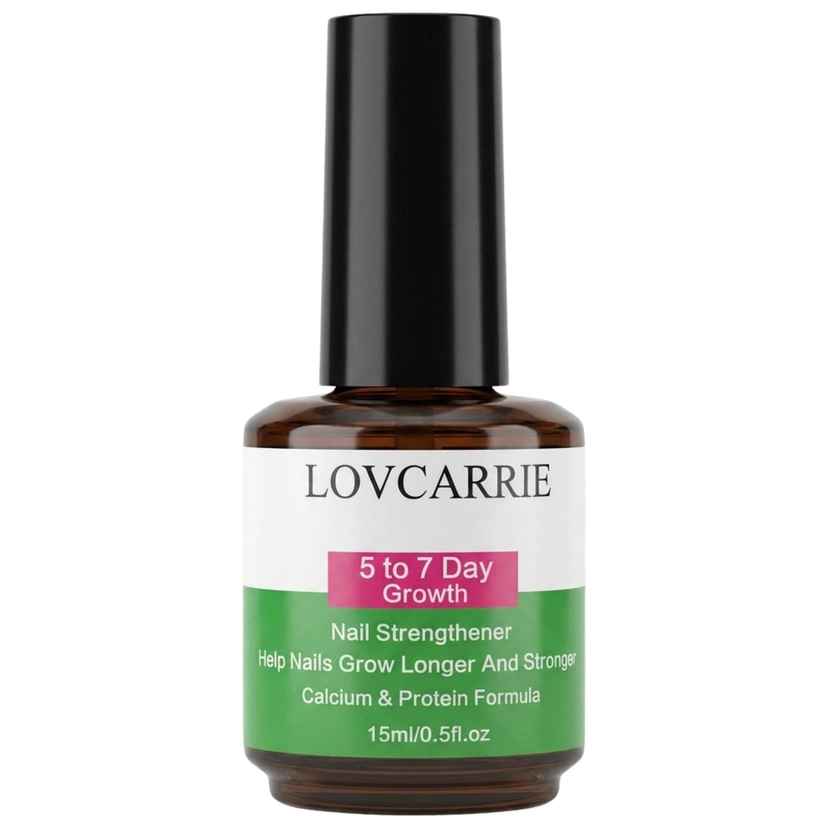 Lovcarrie 5 to 7 Day Nail Growth Strengthener 15ml