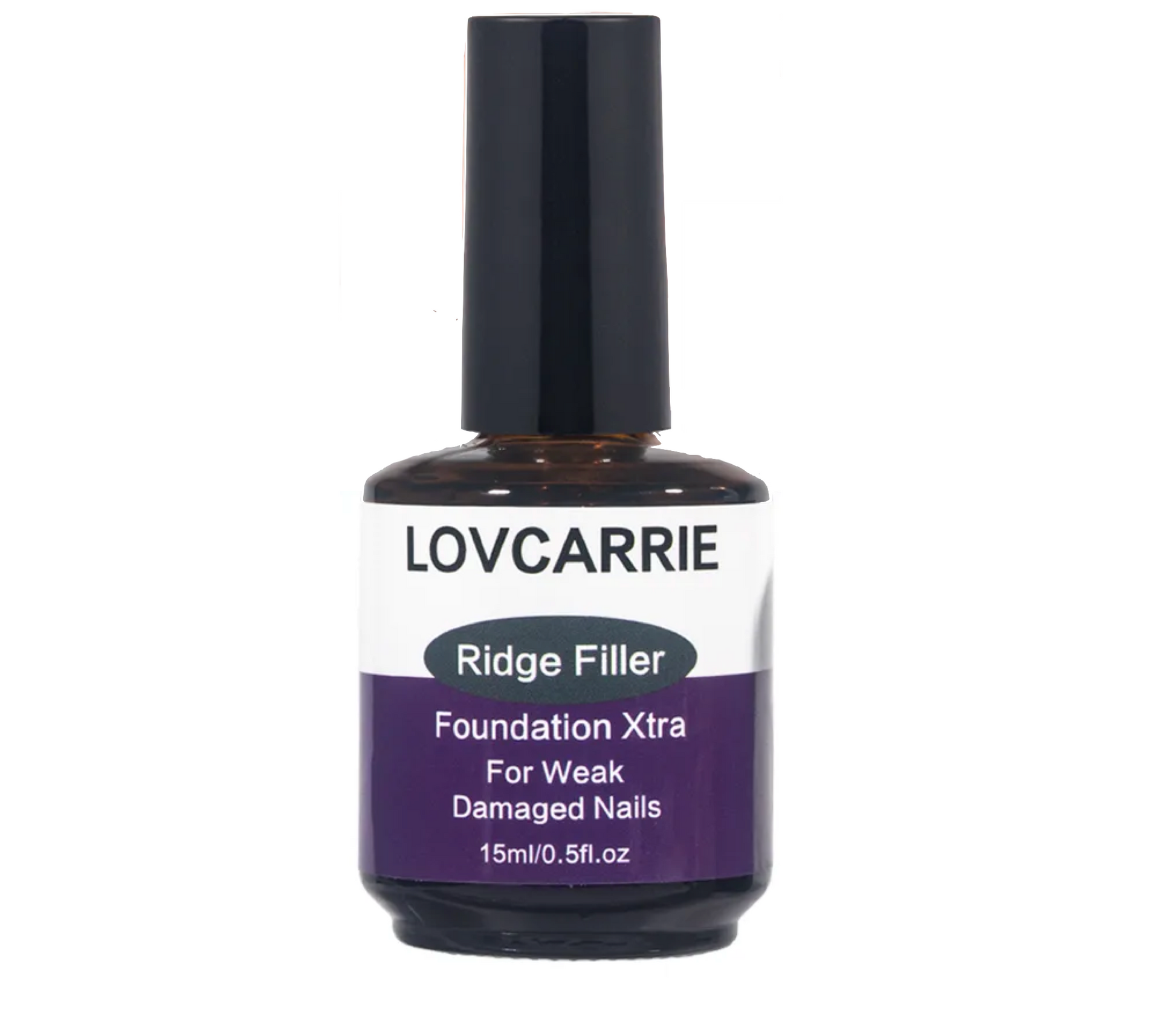 Lovcarrie Professional Nail Ridge Filler Foundation Xtra Smoother Nail Surface 15ml