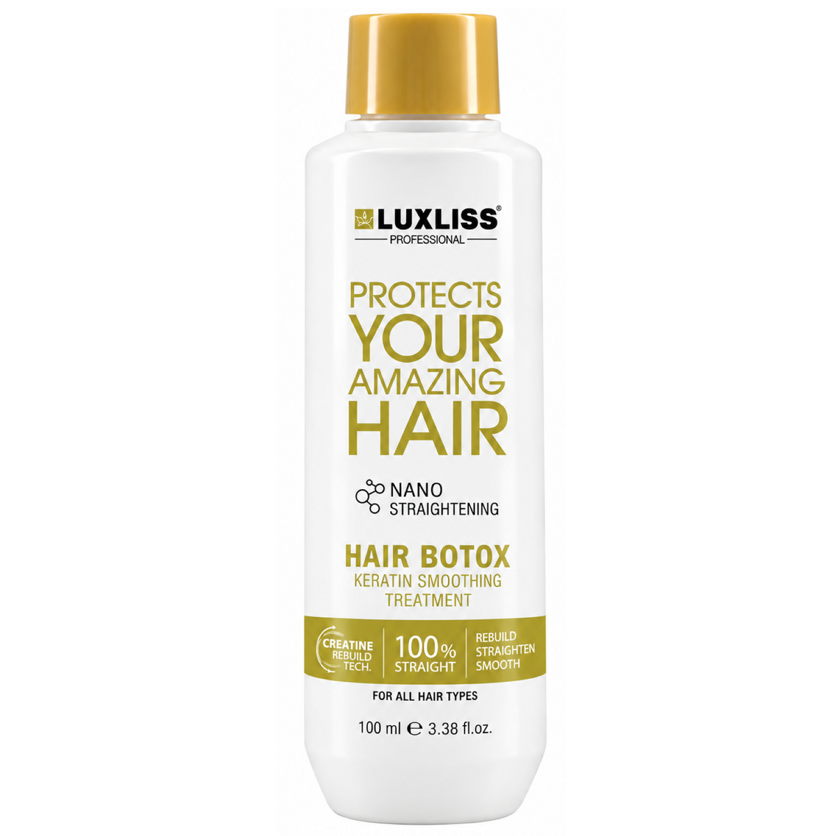 Luxliss Keratin Smoothing Treatment Nano Straightening 100ml