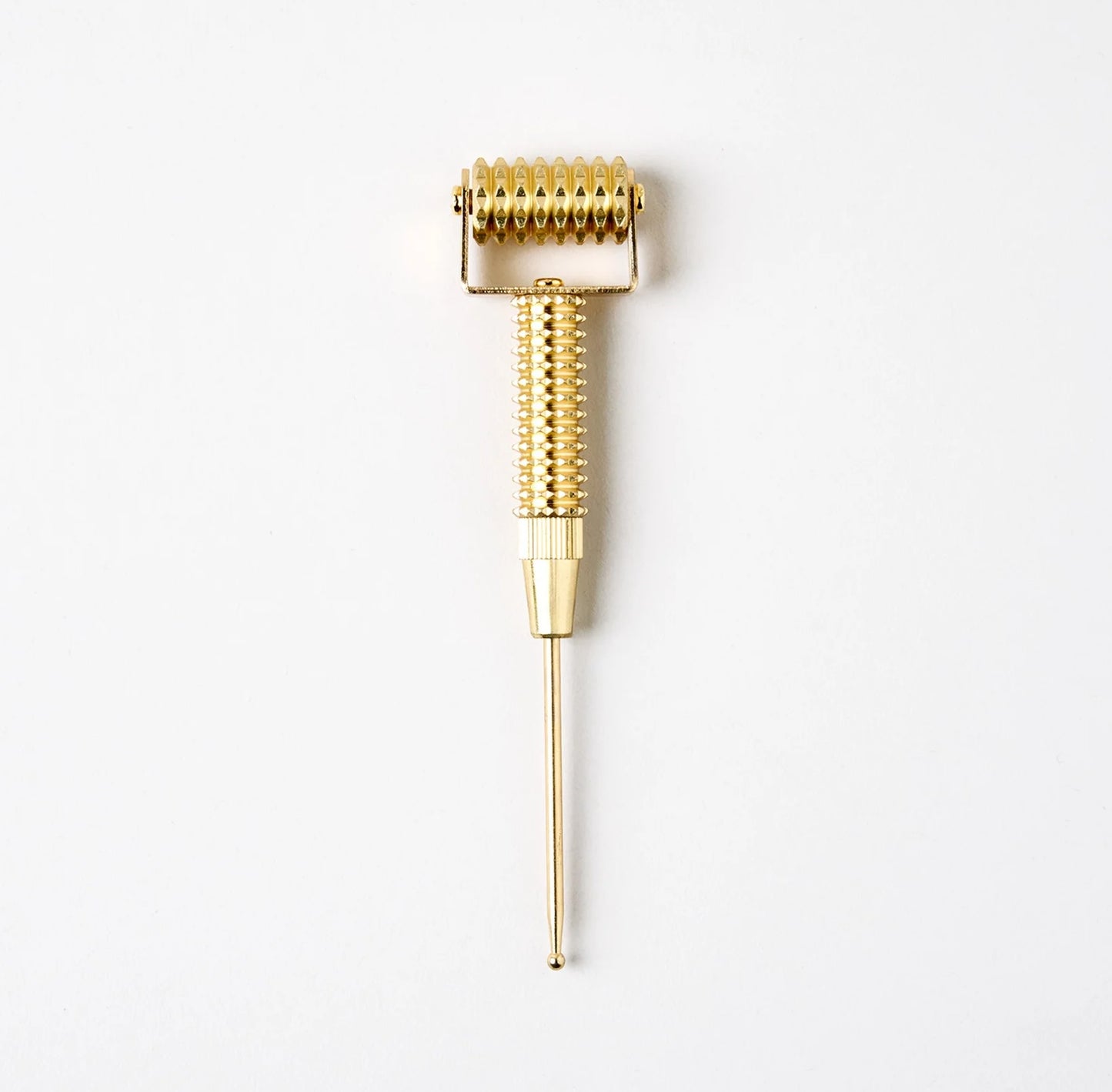 Luxury Golden Roller Collagen Facial Roller Acupressure Made of Copper