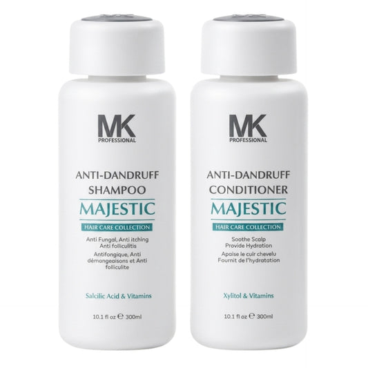 MK Professional Majestic Anti Dandruff Shampoo and Conditioner 300ml