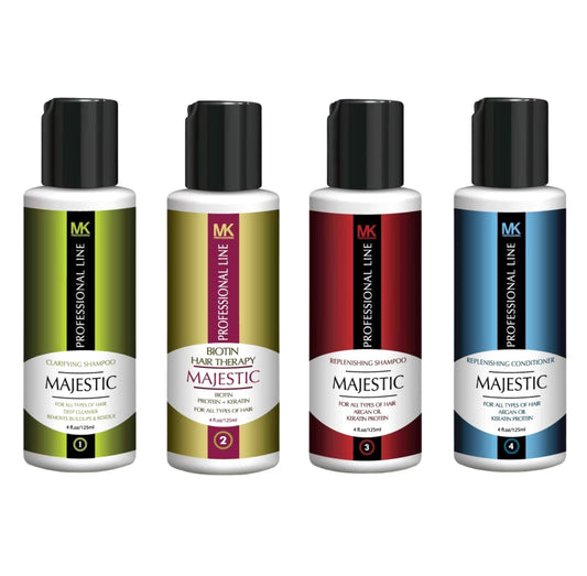 MK Professional Majestic Keratin Biotin Hair Therapy Kit