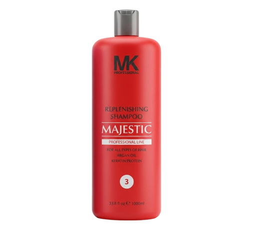 MK Professional Majestic Replenishing Keratin Shampoo 1000ml