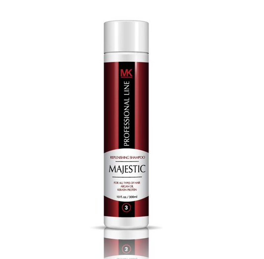 MK Professional Majestic Replenishing Keratin Shampoo 300ml