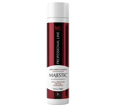 MK Professional Majestic Replenishing Keratin Shampoo 300ml