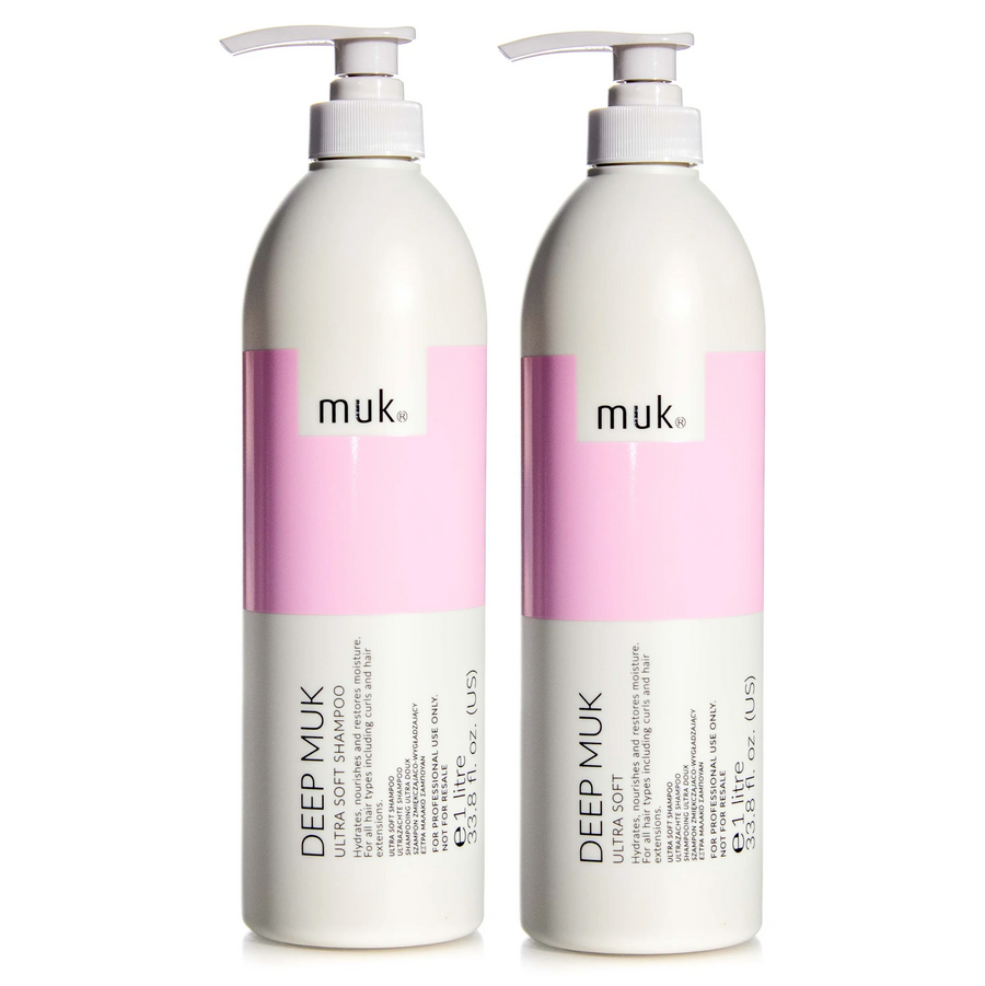 Muk Deep Ultra Soft Shampoo and Conditioner 1000ml