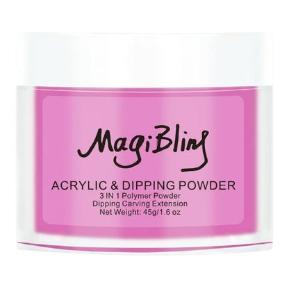 Magibling Acrylic & Dipping Powder Dark Pink 15g