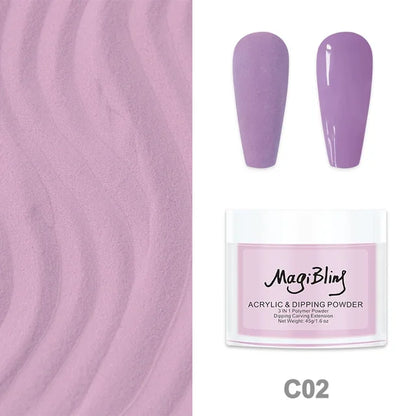 Magibling Acrylic & Dipping Powder Purple 15g 