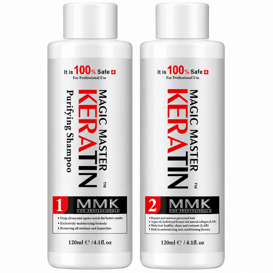 Magic Master Keratin Treatment & Purifying Shampoo 120ml