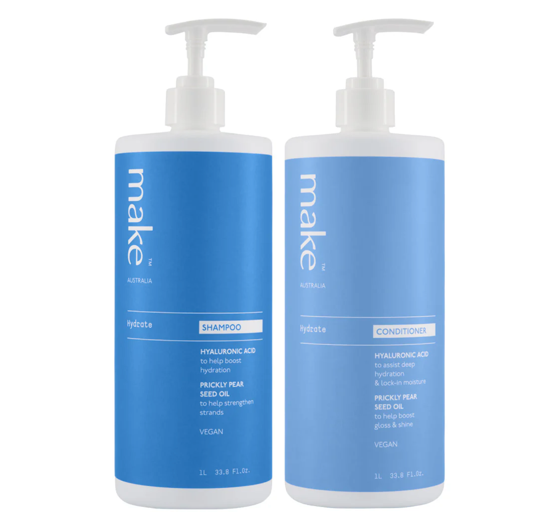 Make Hydrate Shampoo and Conditioner 1000ml