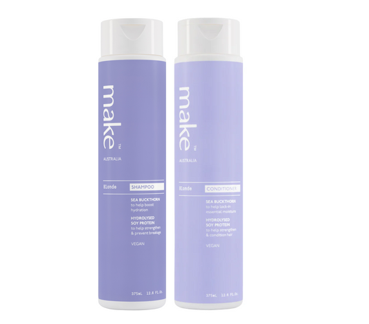 Make Blonde Shampoo and Conditioner with Soy Protein 375ml 