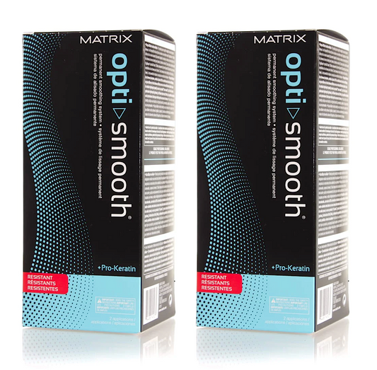 Matrix Opti Smooth Permanent Smoothing System Resistant Duo