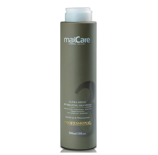 MaxCare Keratin Ultra Shine Hydrating Shampoo 500ml