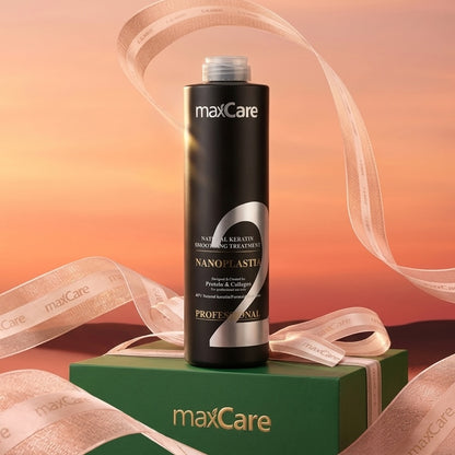Maxcare Strongest Nanoplasty Natural Keratin Smoothing Treatment 1000ml