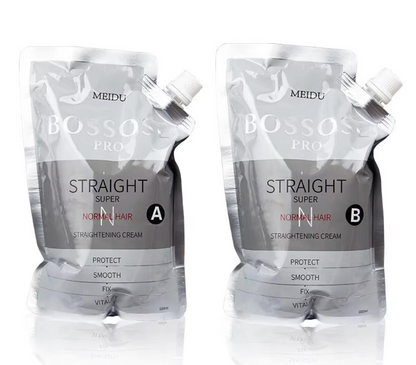 Meidu Bossose Pro Super Hair Straightening Cream 1000ml Duo