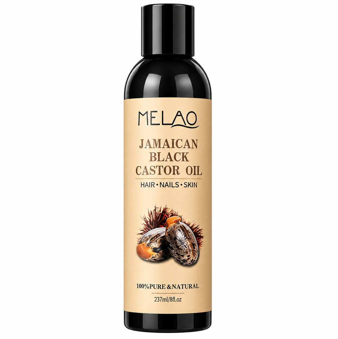 Melao Jamaican Black Castor Oil 100% Natural 237ml
