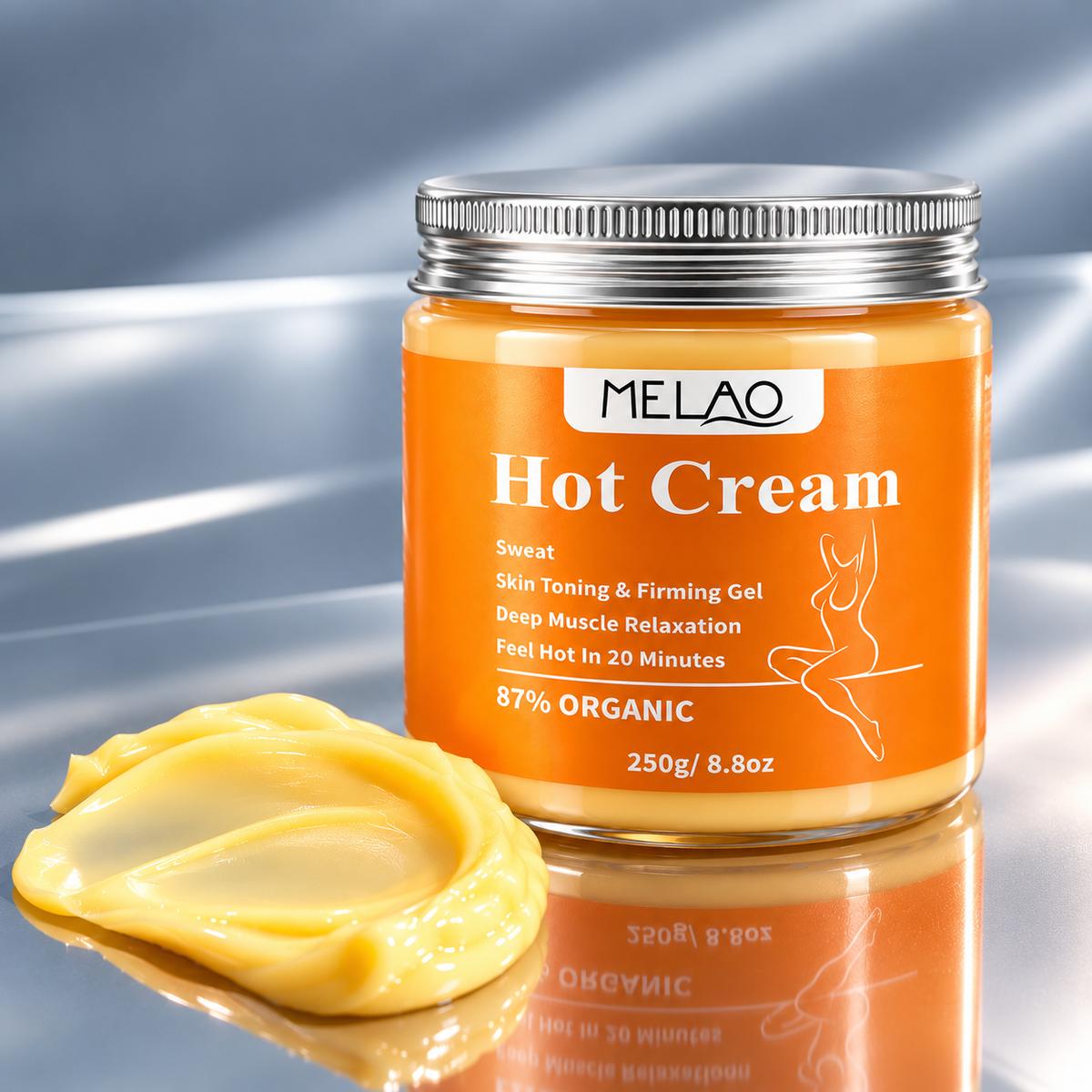 Melao Anti Cellulite and Toning Hot Cream 250g