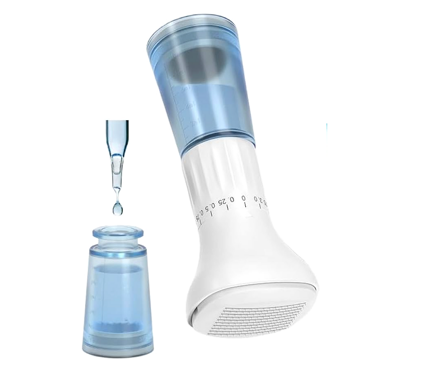 Microneedling Derma Stamp 140 Adjustable Titanium Needles With Liquid Storage