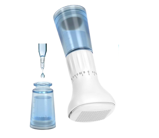 Microneedling Derma Stamp 140 Adjustable Titanium Needles With Liquid Storage