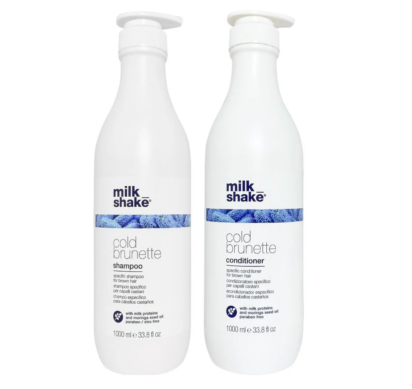 Milk Shake Cold Brunette Shampoo and Conditioner 1000ml