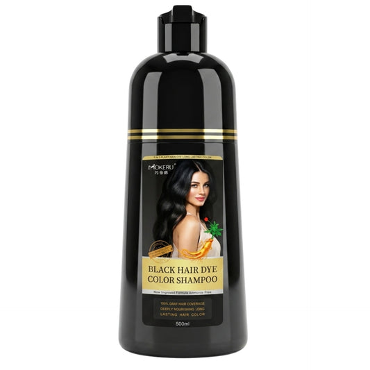 Mokeru Black Hair Dye Color Shampoo 500ml