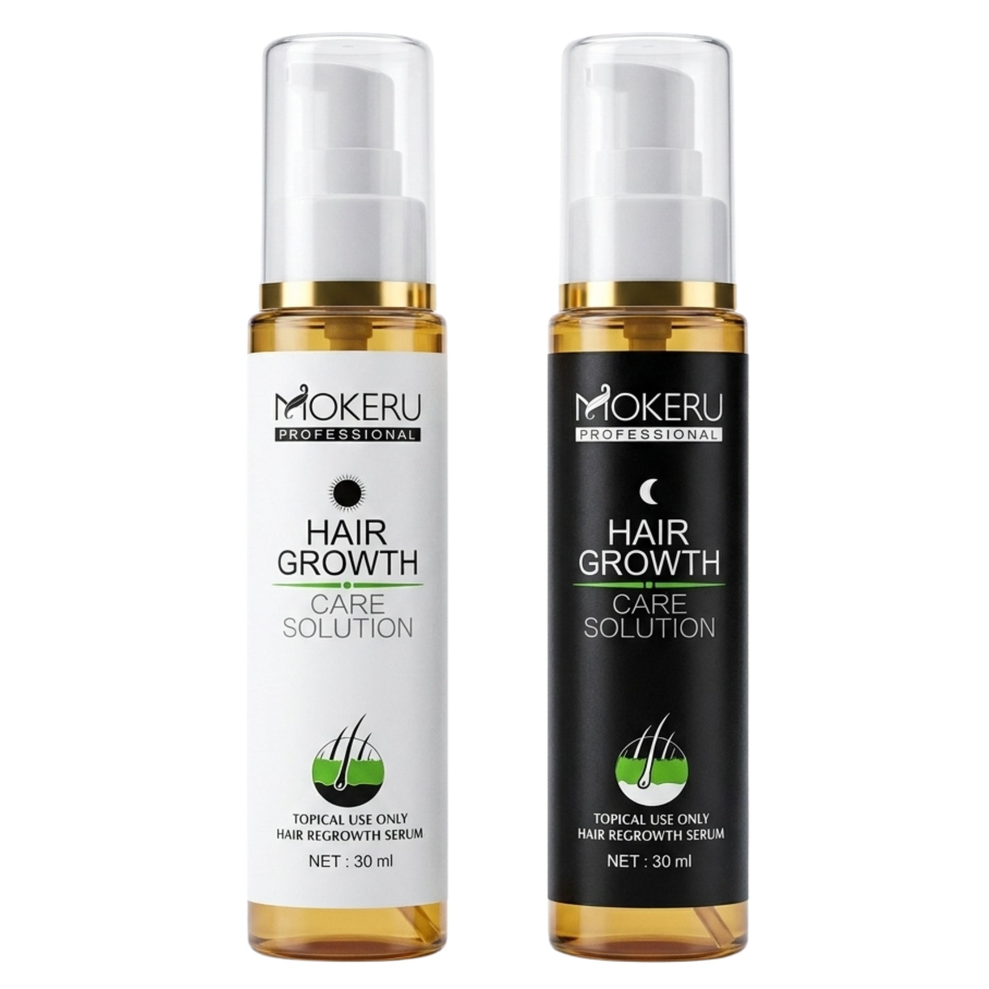 Mokeru Hair Growth Care Solution Serum 30ml (2pc)
