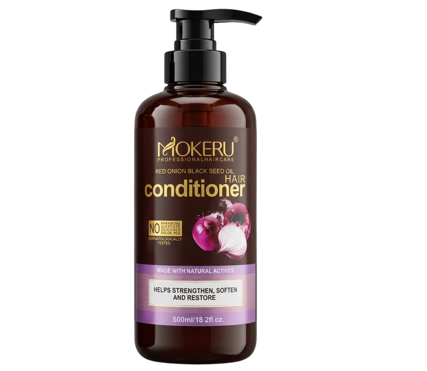 Mokeru Red Onion Black Seed Oil Conditioner 500ml