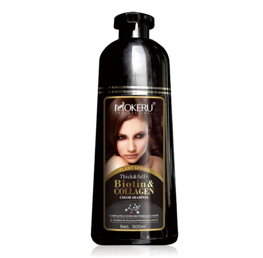 Mokeru Thick & Full Biotin Collagen Color Shampoo 500ml