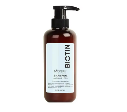 Mokeru Biotin Anti Hair Loss Organic Shampoo 500ml