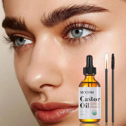 Mooyam Organic Castor Oil Eyelash Growth 60ml