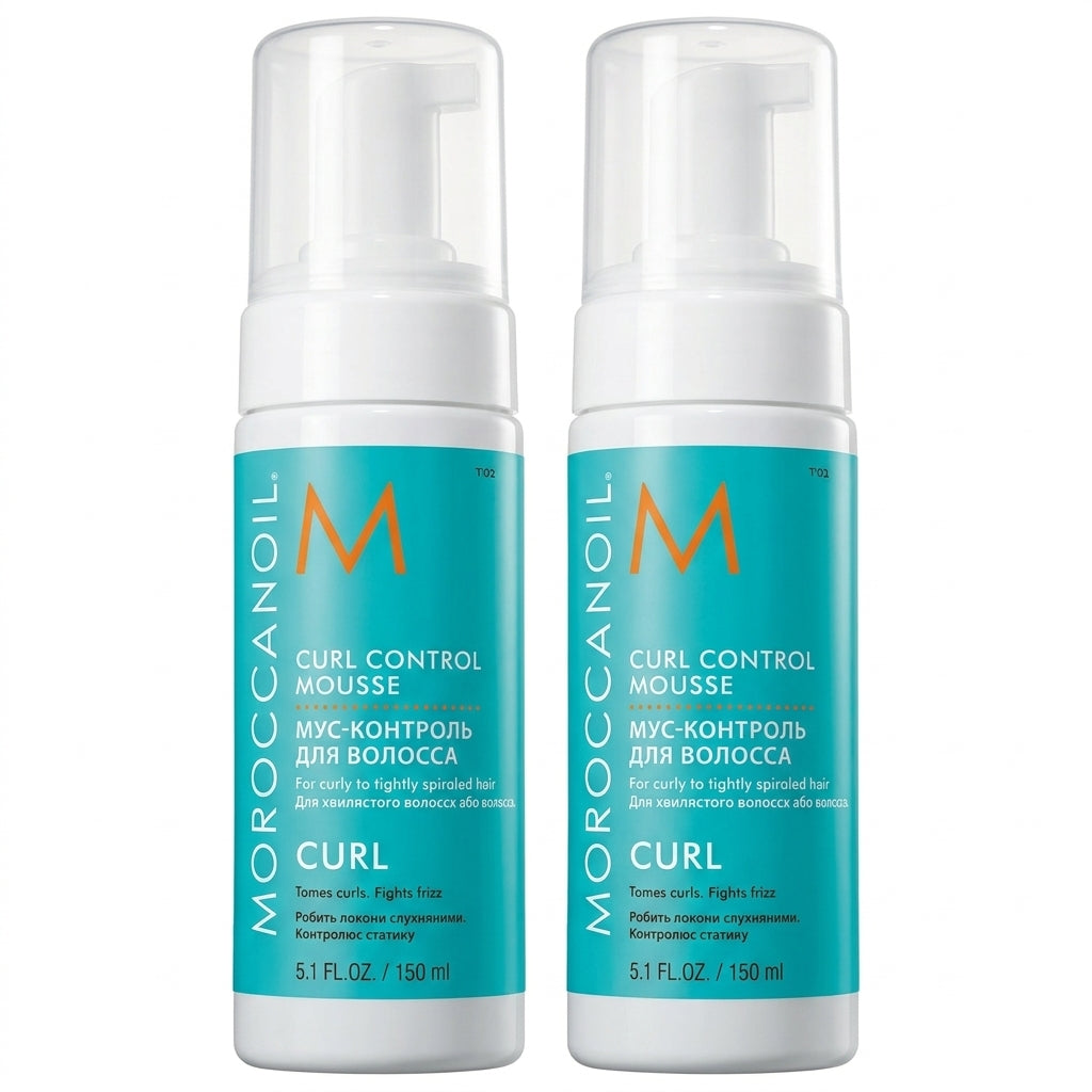 Moroccanoil Curl Control Mousse 150ml (2pc)