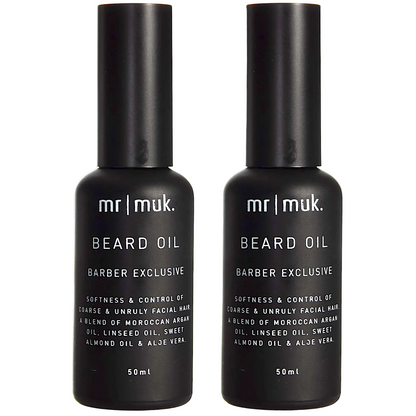 Mr Muk Beard Oil 50ml (2pc)