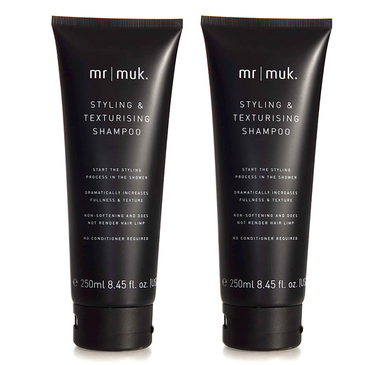 Mr Muk Thickening Styling and Texturising Shampoo 250ml (2pc)
