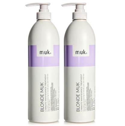 Muk Blonde Toning Shampoo 1000ml (2pc)