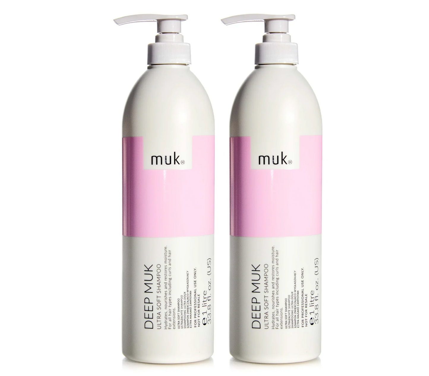 Muk Deep Ultra Soft Conditioner 1000ml (2pc)