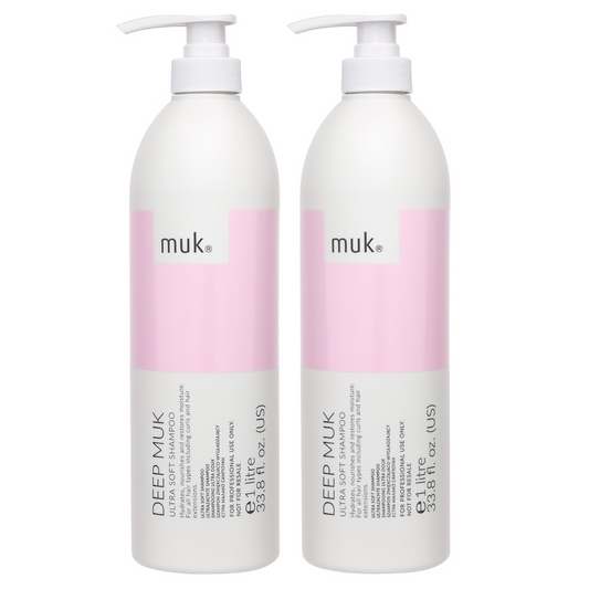 Muk Deep Ultra Soft Moisturising Shampoo 1000ml (2pc)