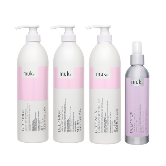 Muk Deep Ultra Soft Shampoo & Conditioner 1000ml + Treatment