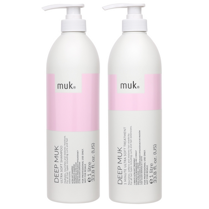 Muk Deep Ultra Soft Shampoo and 1 Minute Treatment 1000ml